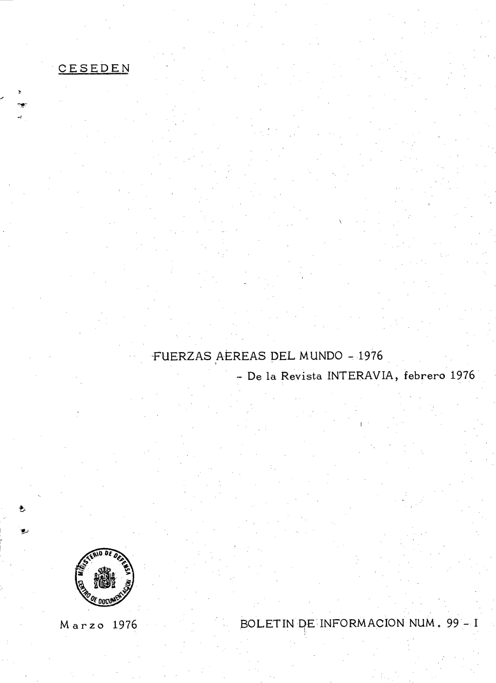 Fuerzas Aéreas Del Mundo. 1976