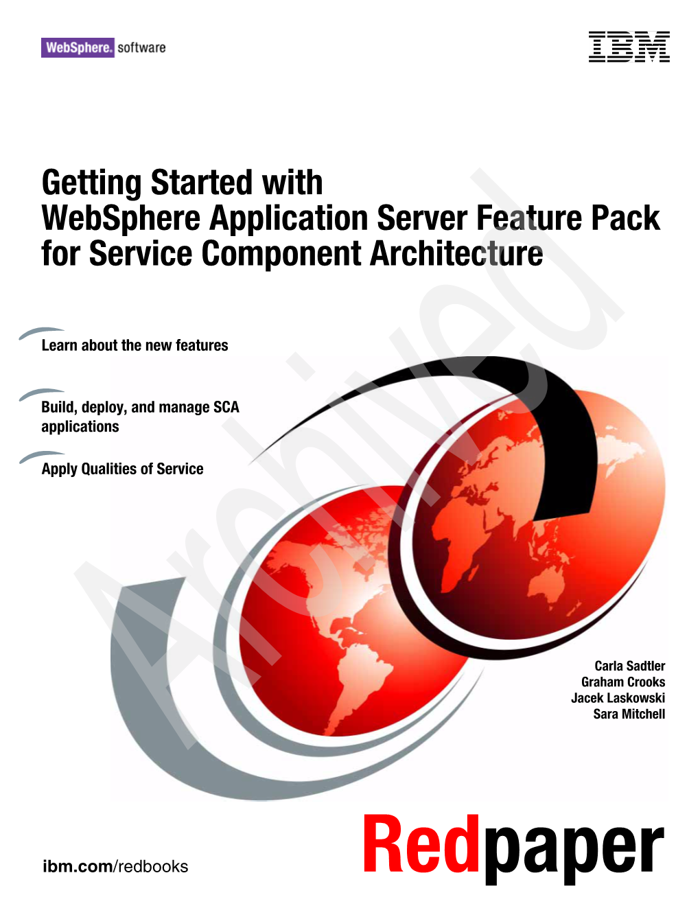 Getting Started with Websphere Application Server Feature Pack for Service Component Architecture