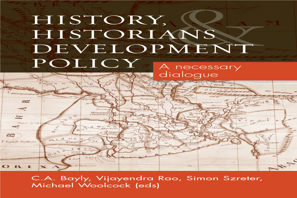 History, Historians and Development Policy