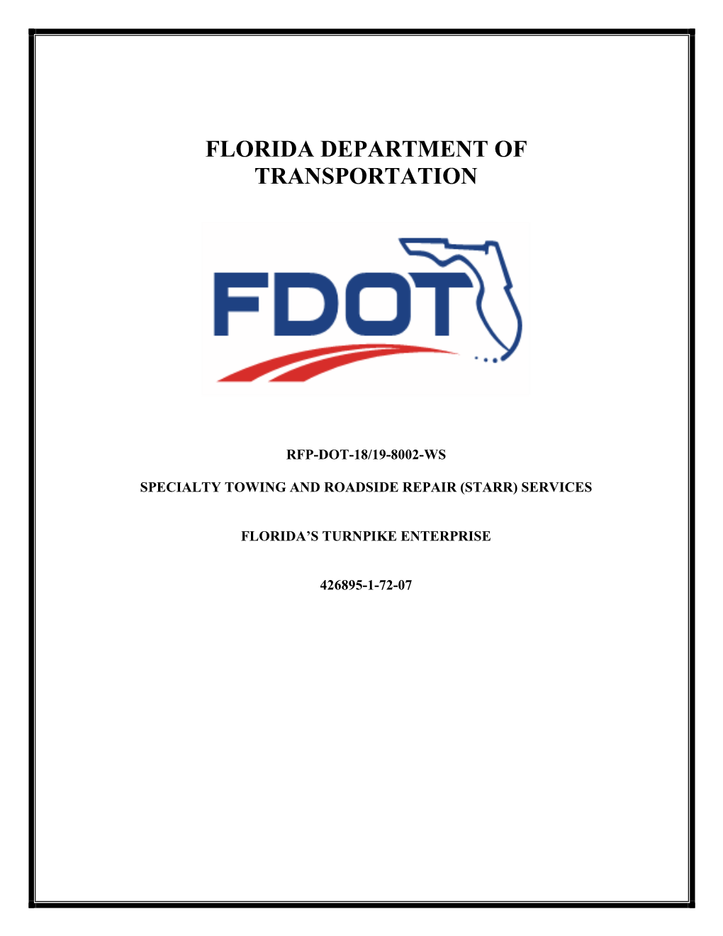 Florida Department of Transportation