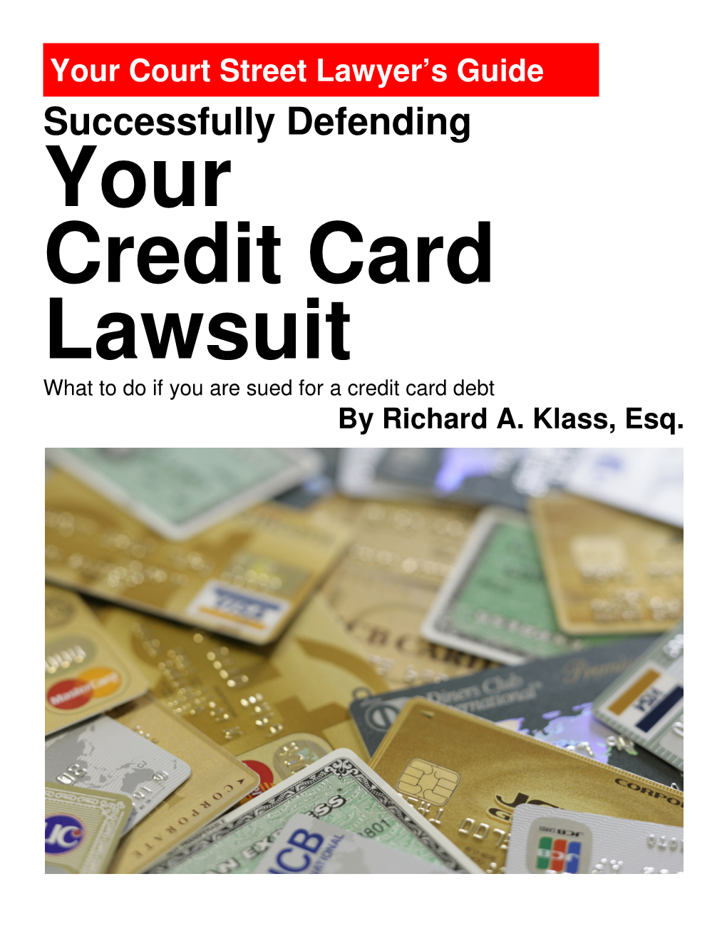 View and Download Successfully Defending Your Credit Card