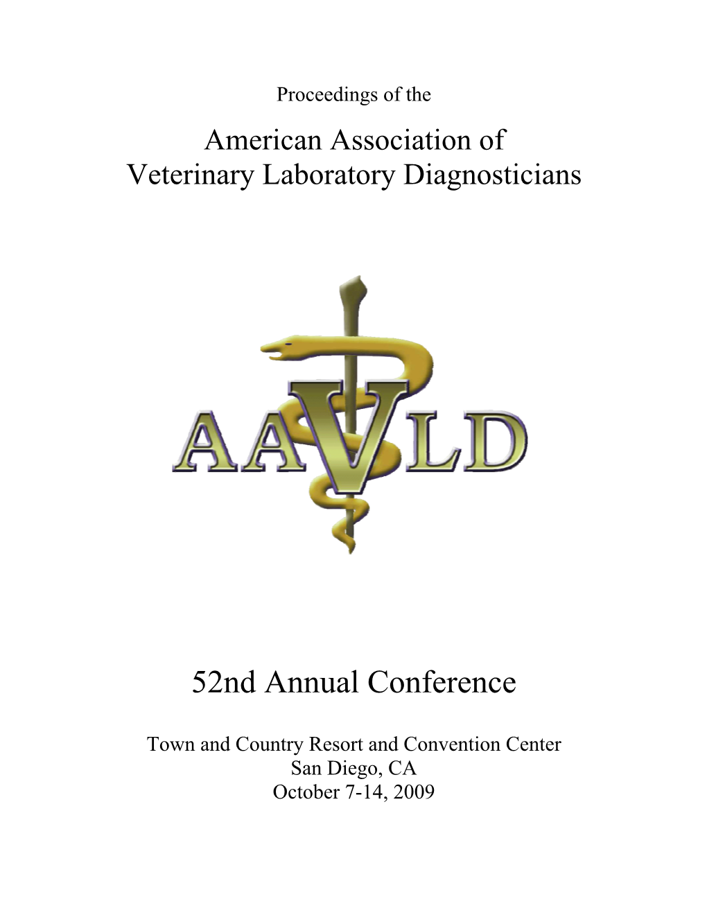52Nd Annual Conference