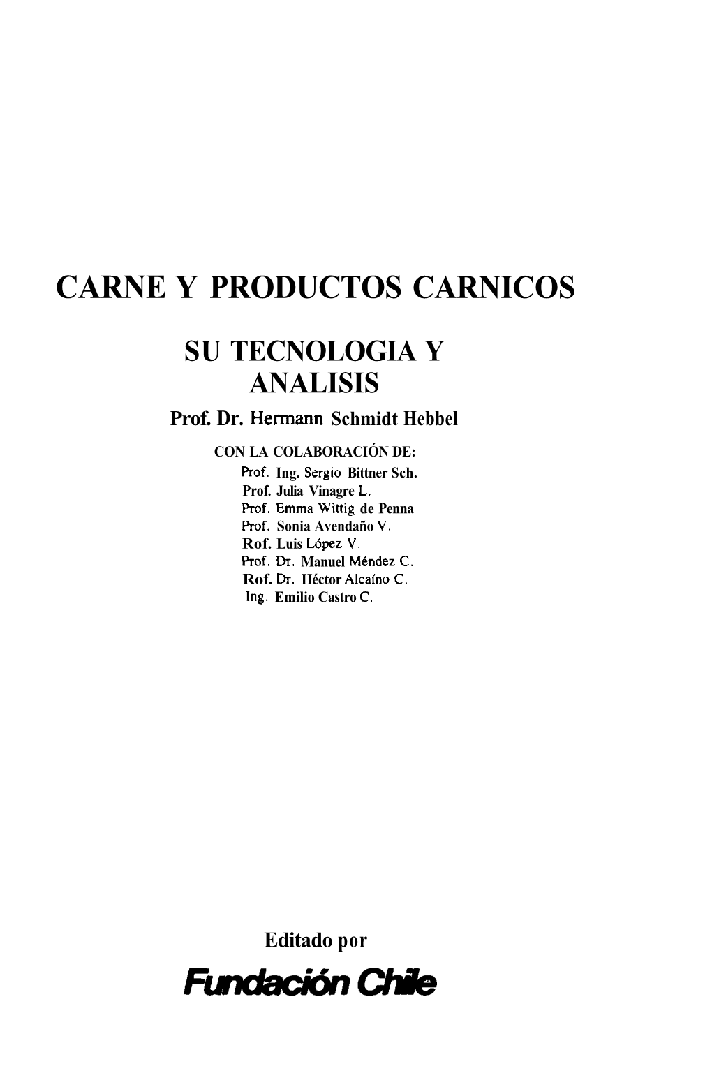 Carne Y Productos Carnicos