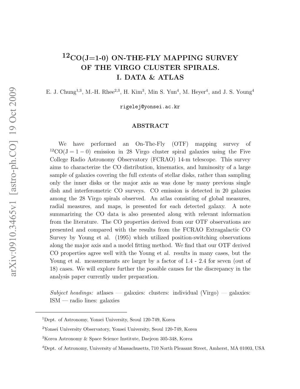 12Co (J= 1-0) On-The-Fly Mapping Survey of the Virgo Cluster Spirals. I