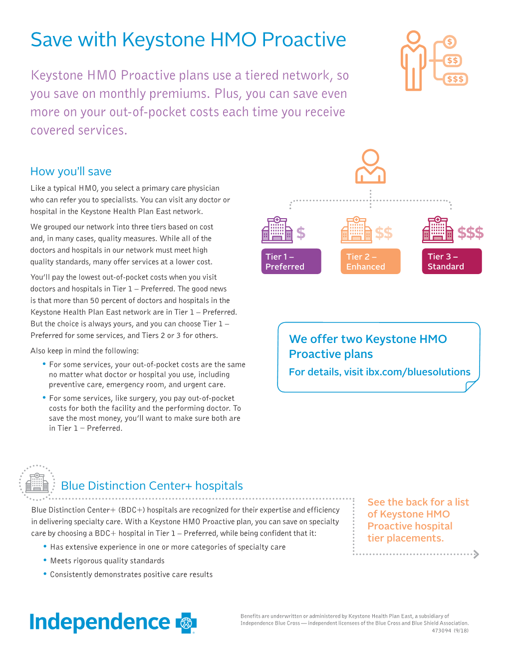 Save with Keystone HMO Proactive