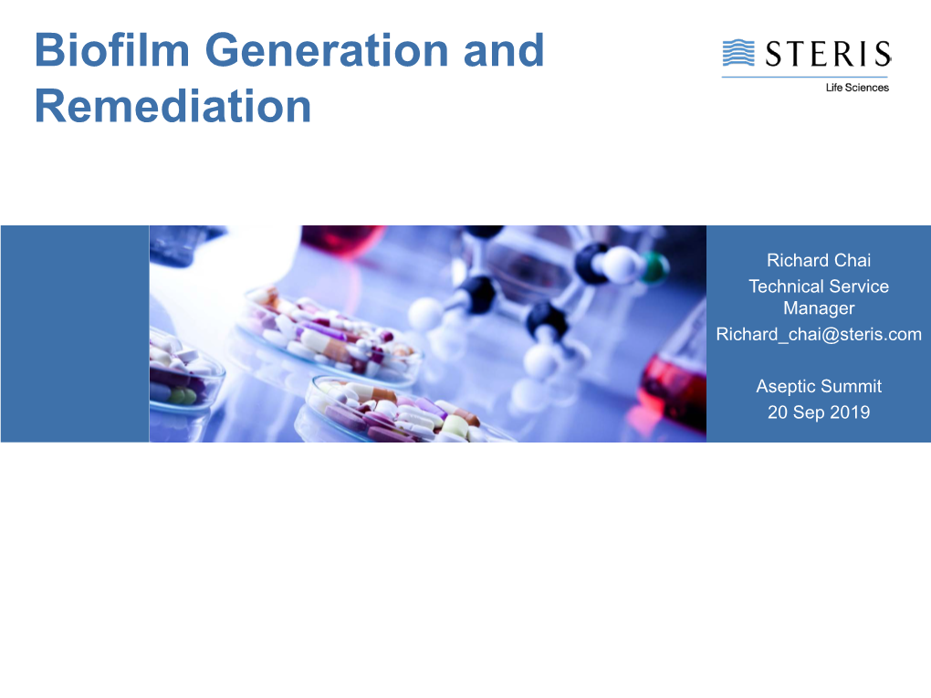Biofilm Generation and Remediation