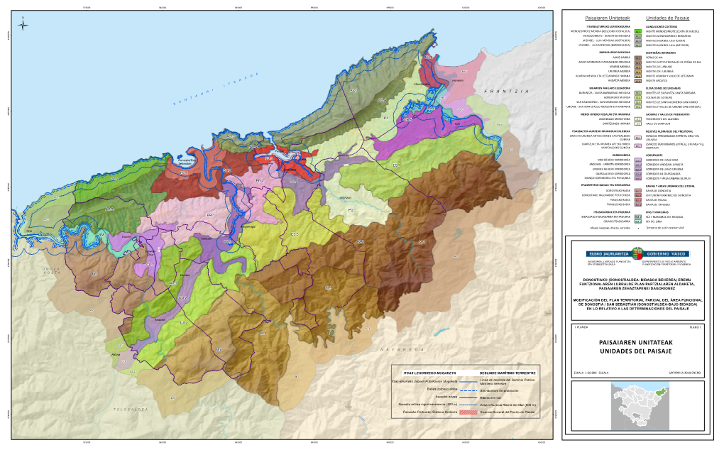 Paisaiaren Unitateak Unidades Del Paisaje