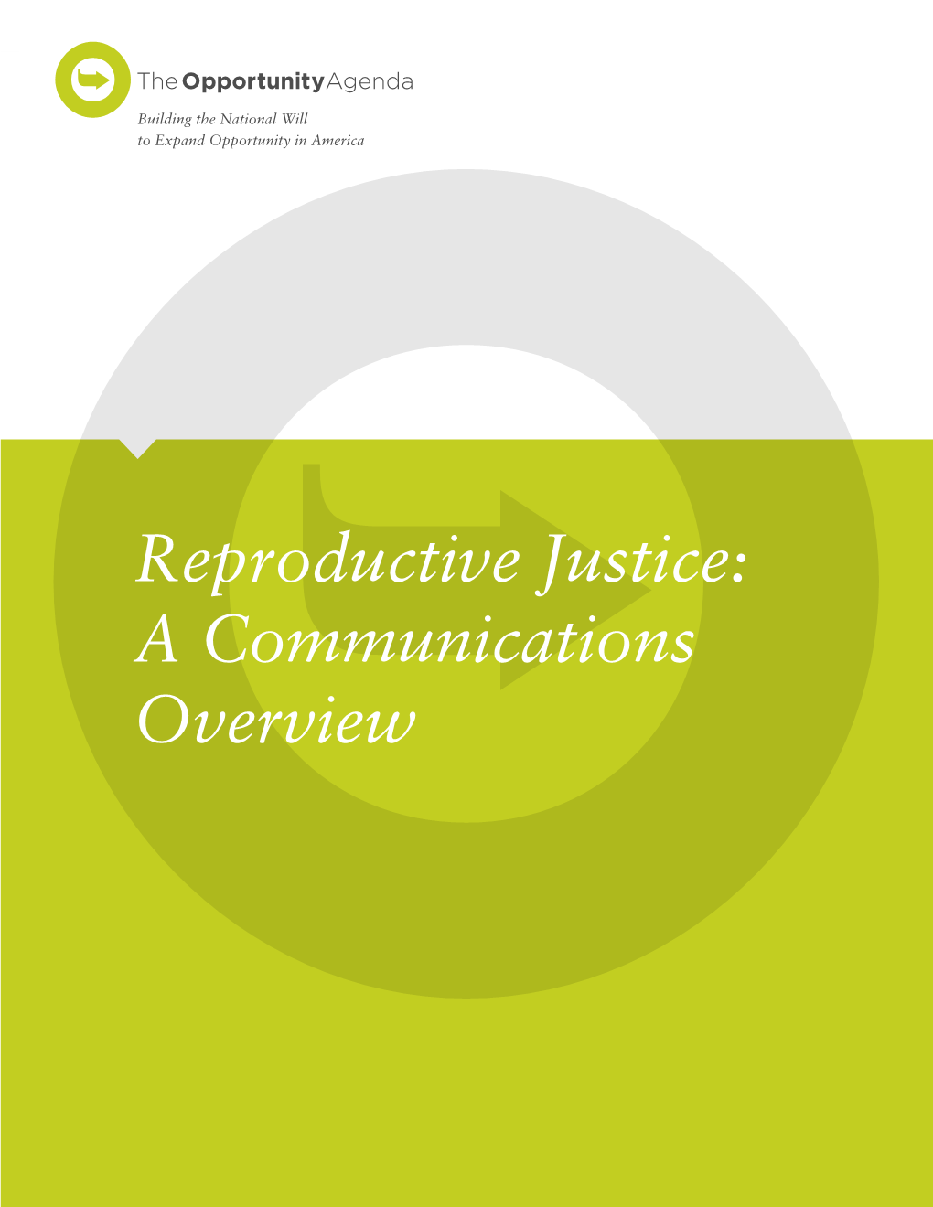 Pdf Reproductive Justice