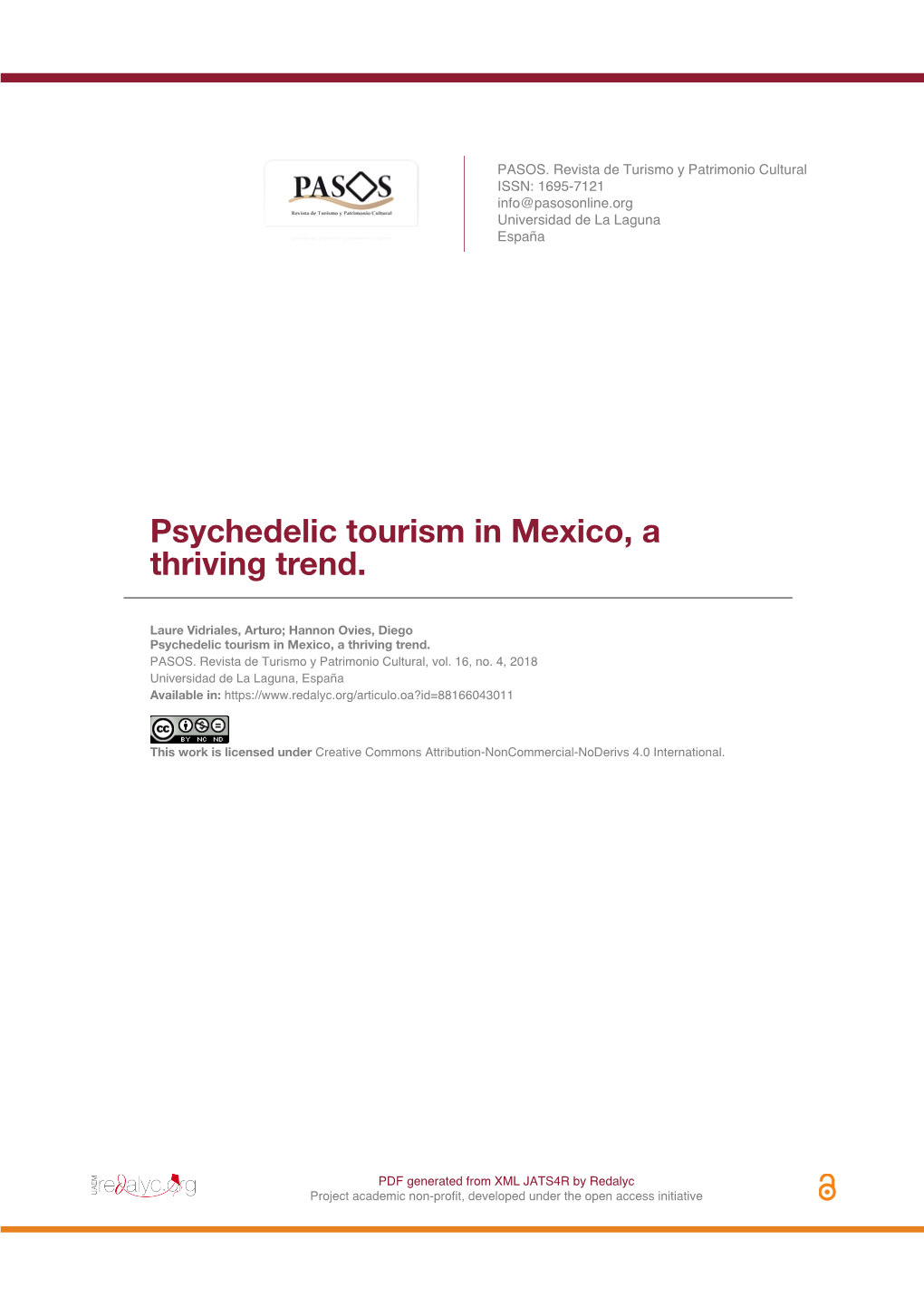 Psychedelic Tourism in Mexico, a Thriving Trend