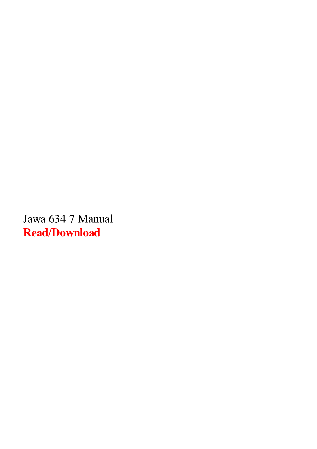 Jawa 634 7 Manual.Pdf