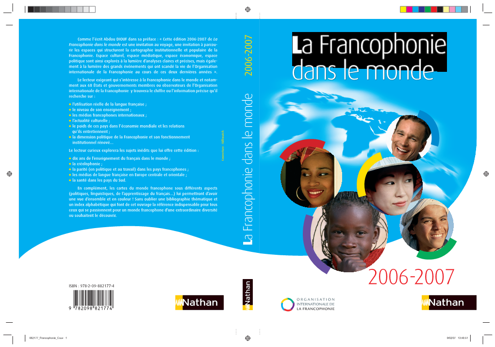 La Francophonie Dans Le Monde