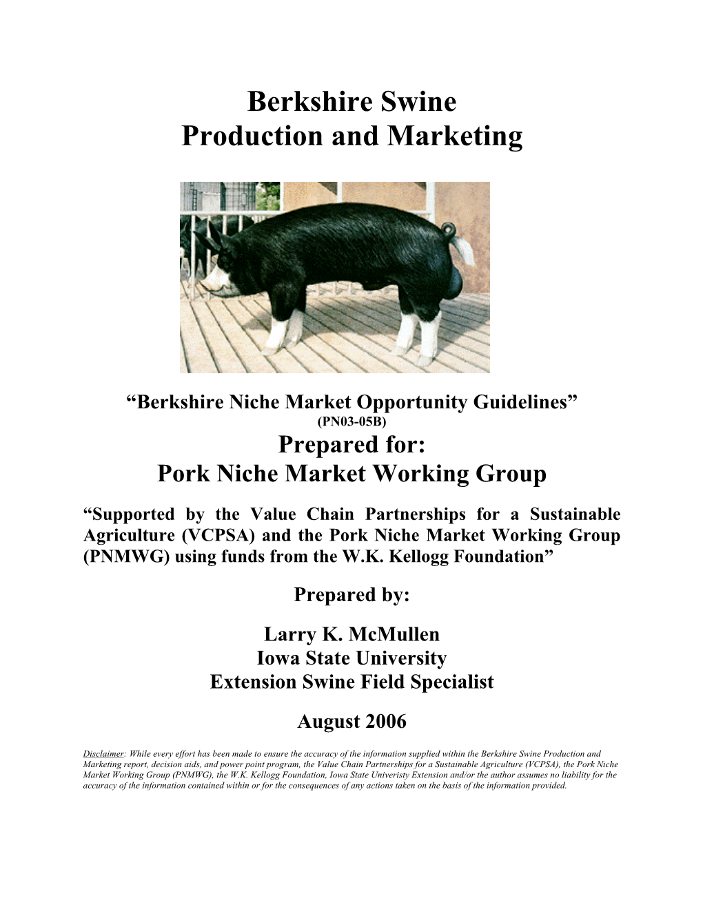 Berkshire Production and Marketing