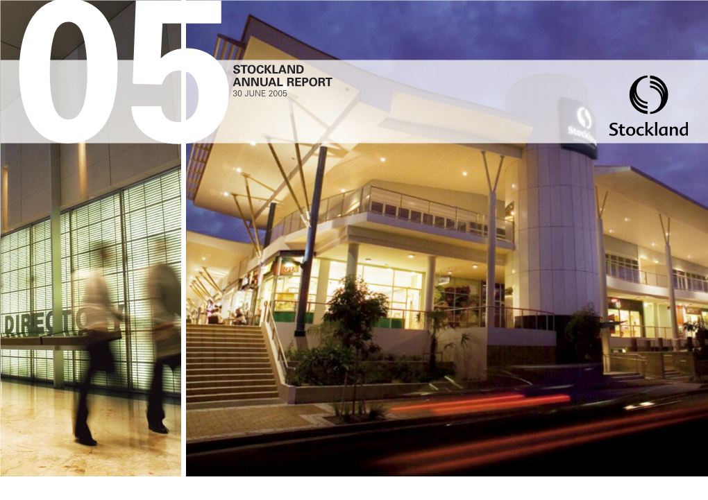 Stockland Financial Report 05Stockland Annual Report