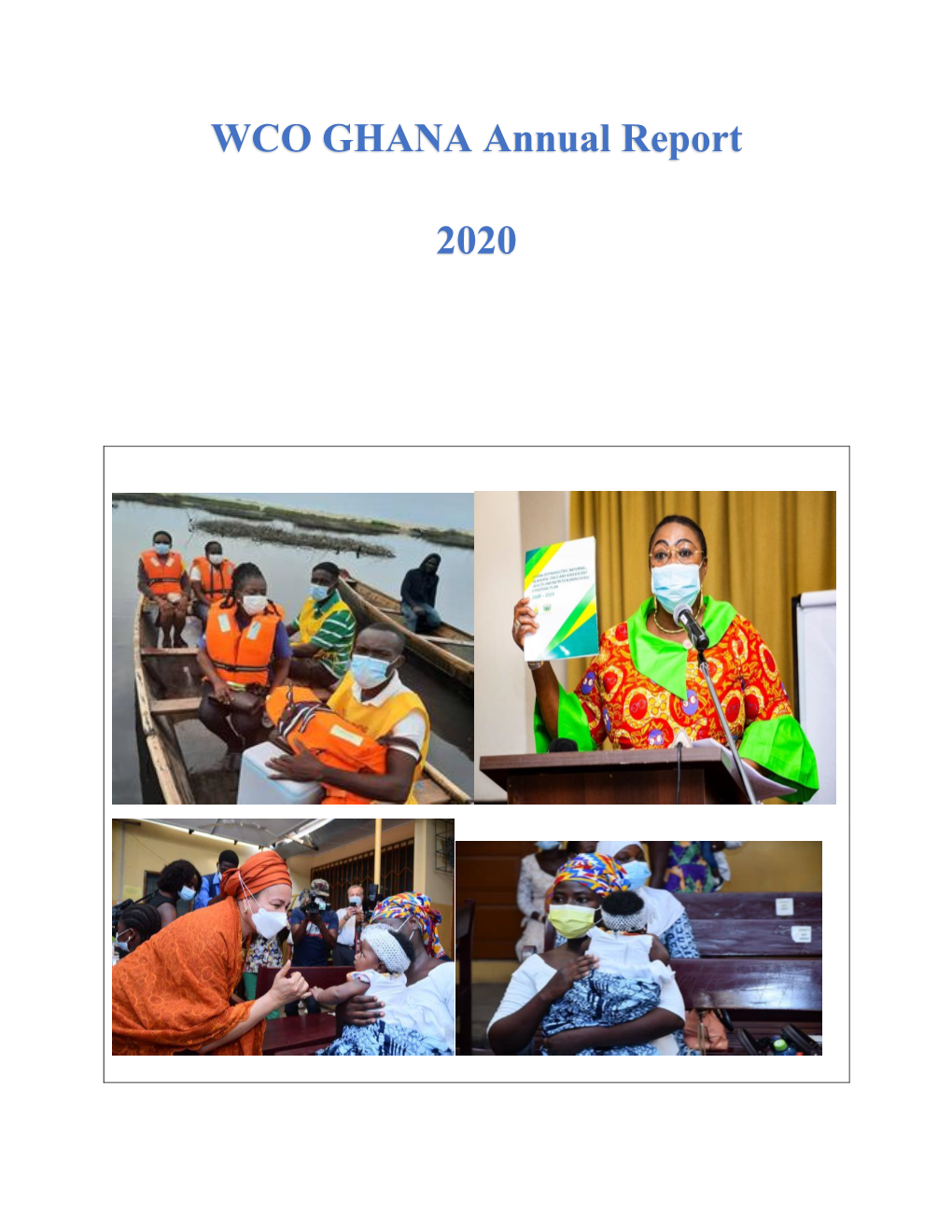 WCO GHANA Annual Report 2020