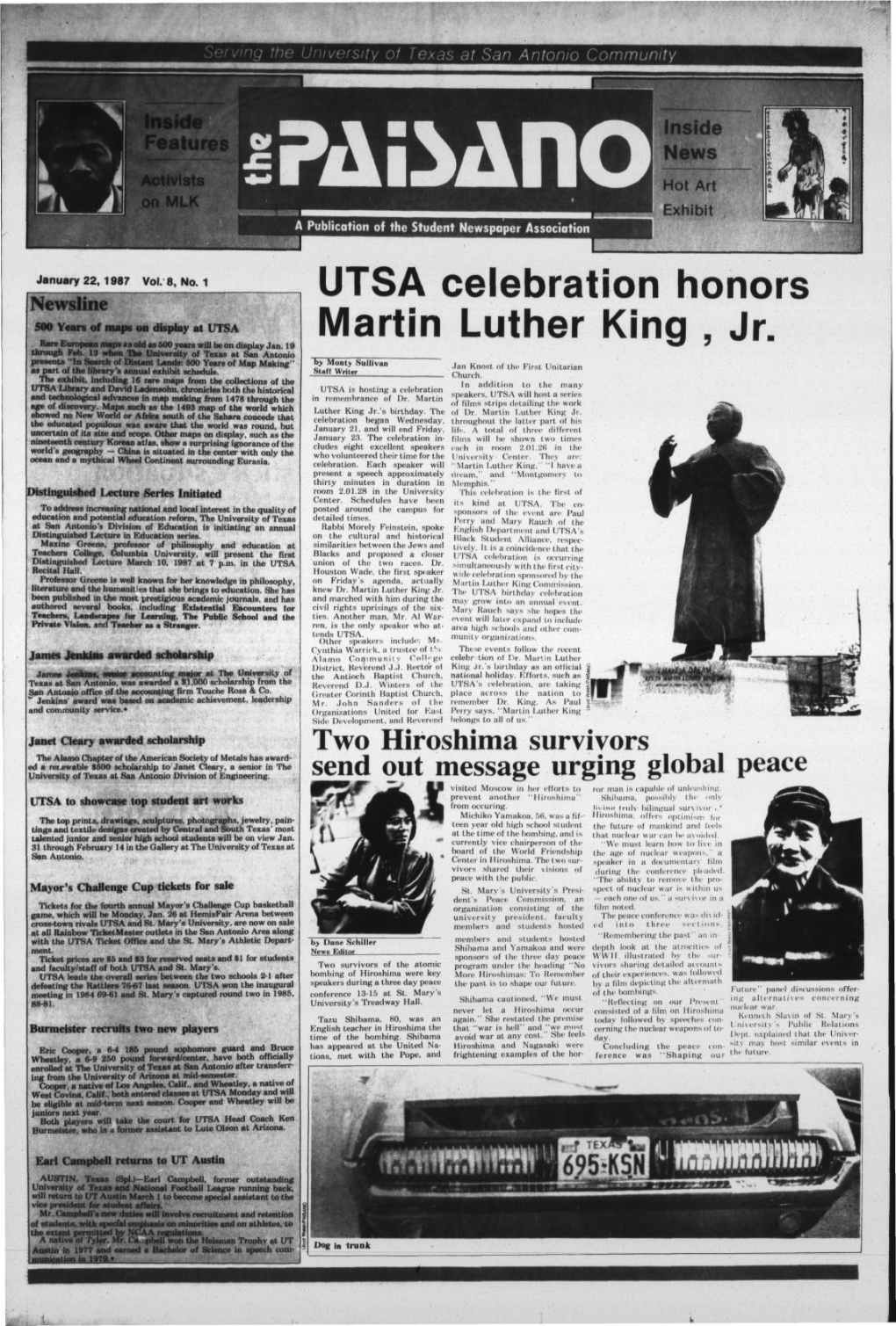 UTSA Celebration Honors Martin Luther King