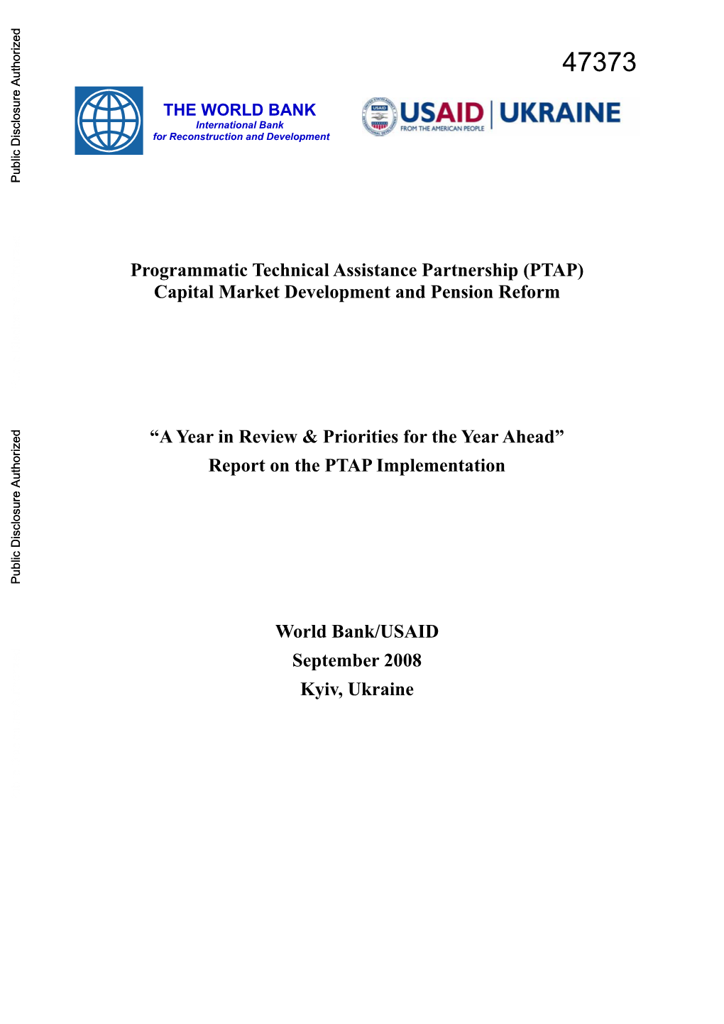 Capital Market Development and Pension Reform