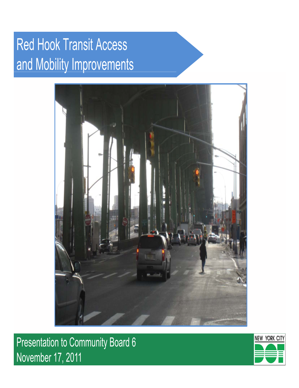 Red Hook Transit Access and Mobility Improvements