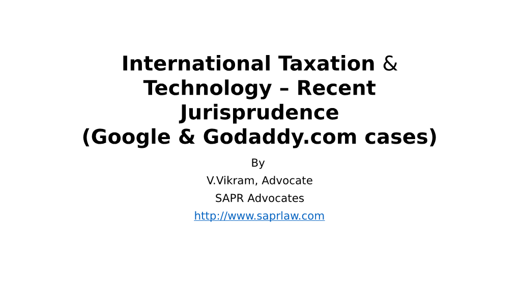 Google & Godaddy.Com Cases