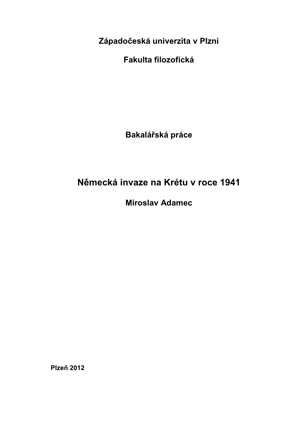 Německá Invaze Na Krétu V Roce 1941