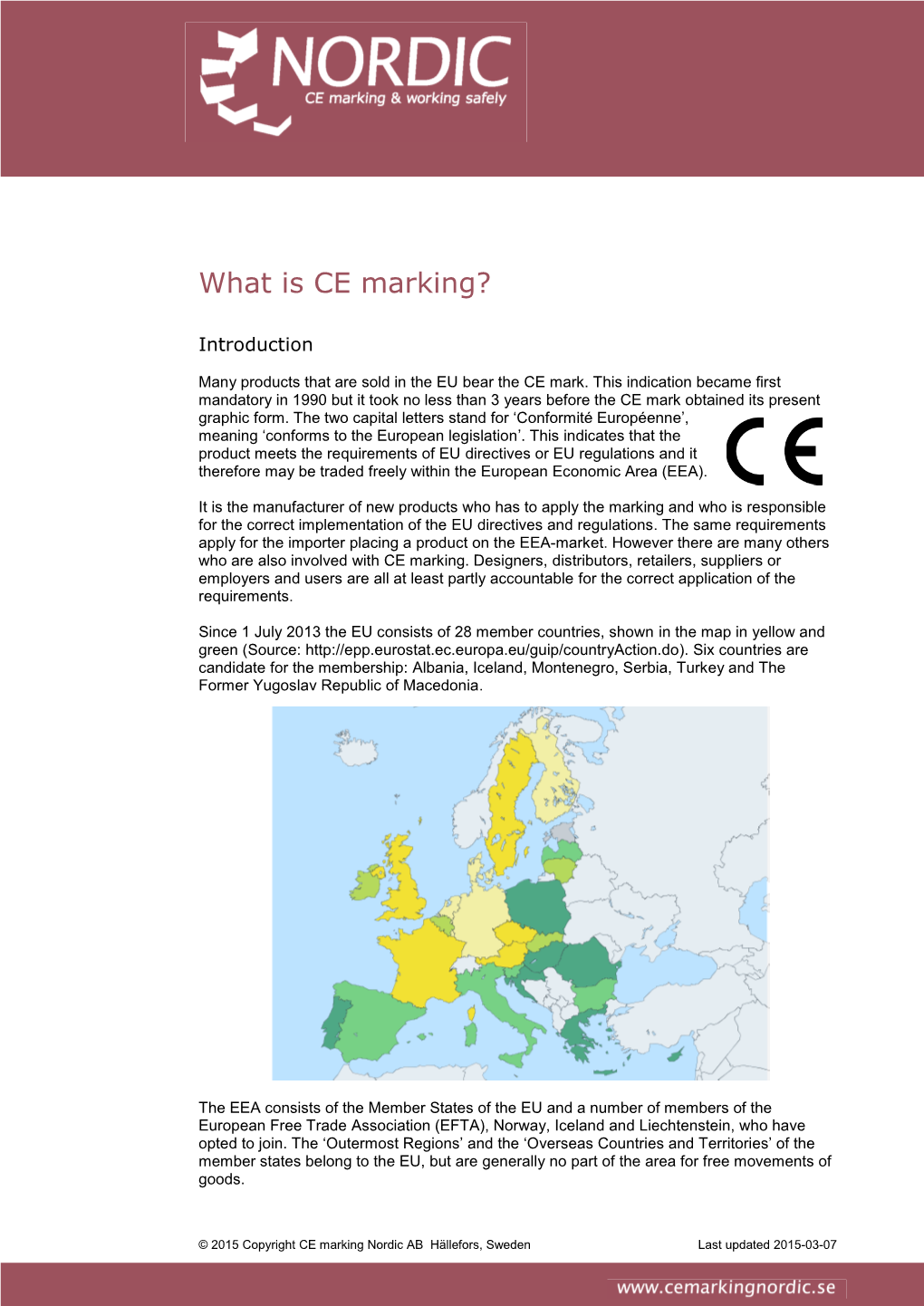 What Is CE Marking?