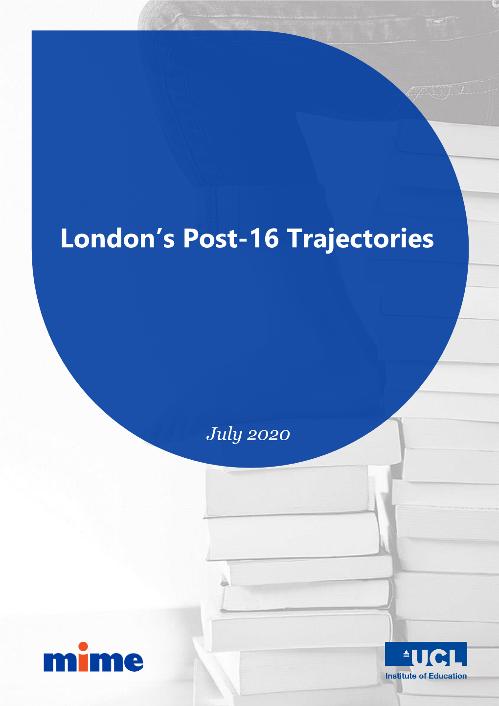 London's Post-16 Trajectories