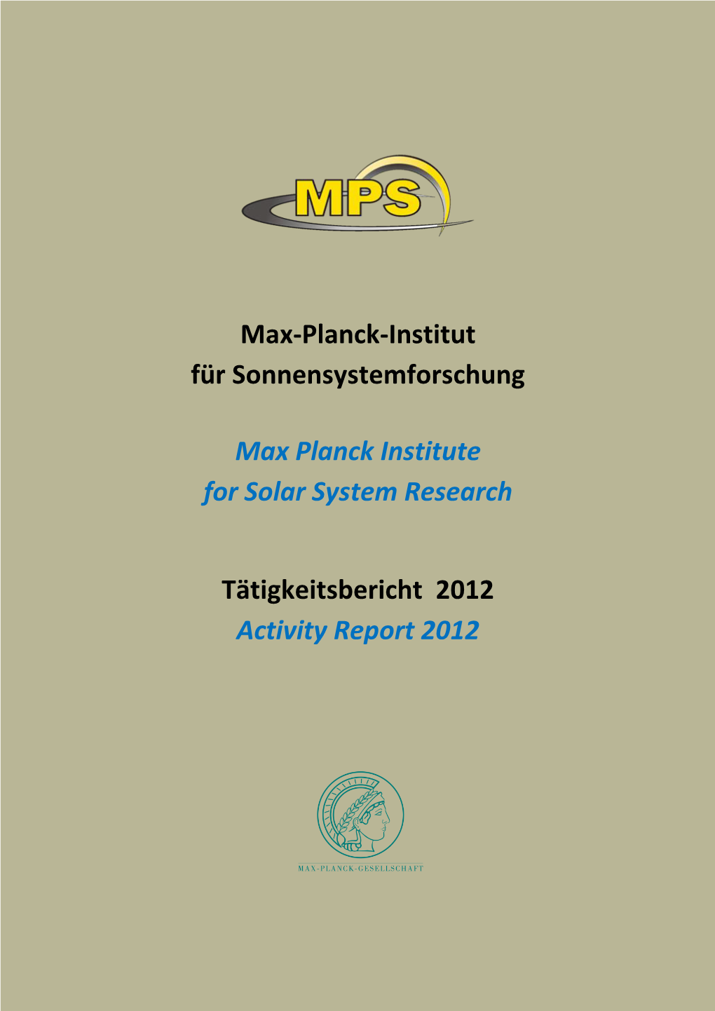 Max-Planck-Institut Für Sonnensystemforschung