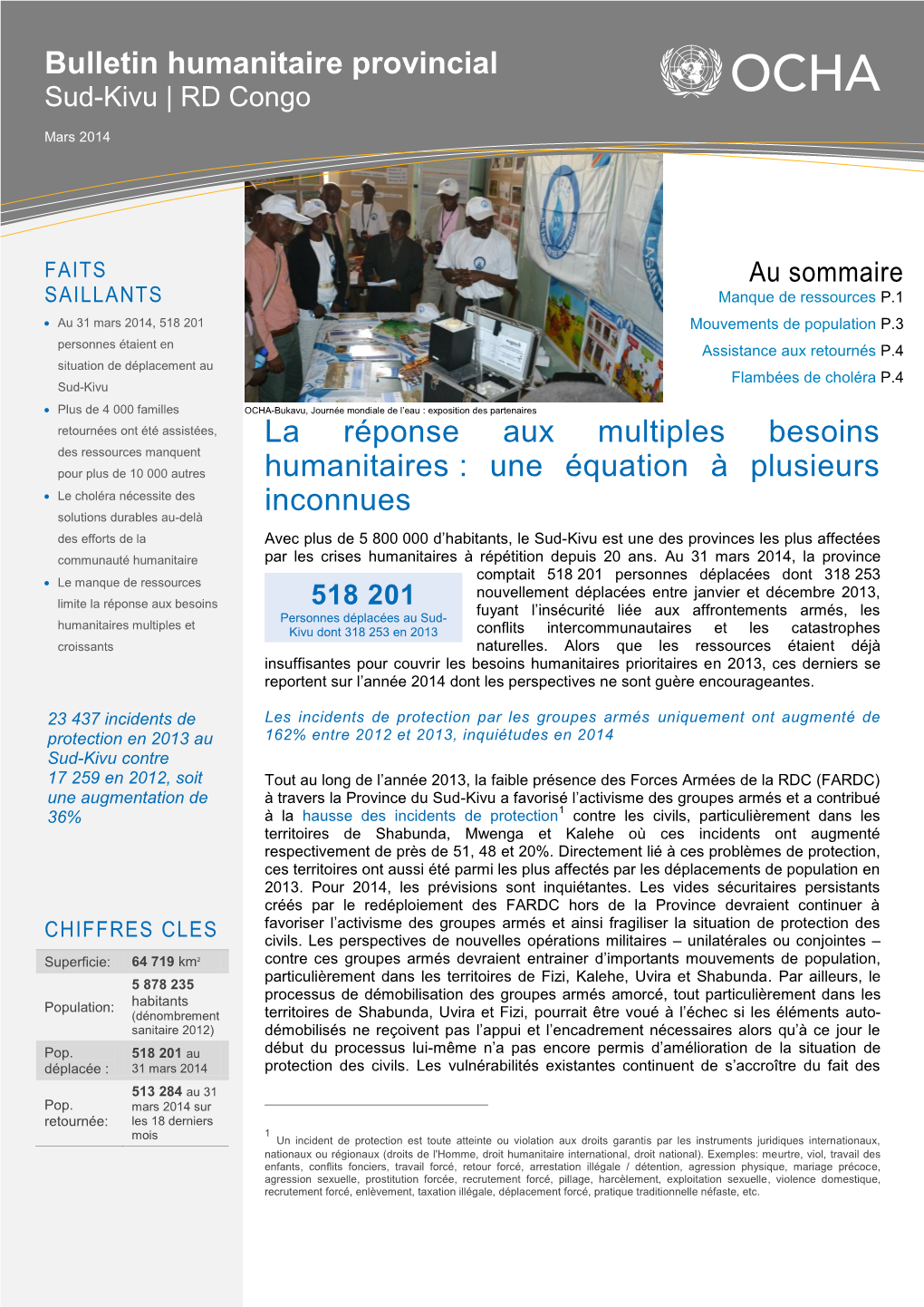 Bulletin Humanitaire Provincial