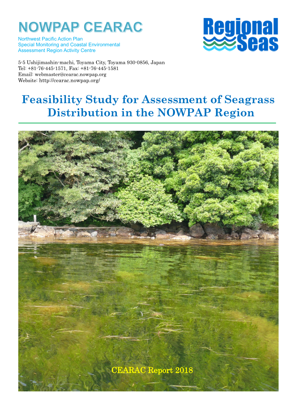 Feasibility Study for Assessment of Seagrass Distribution in the NOWPAP Region