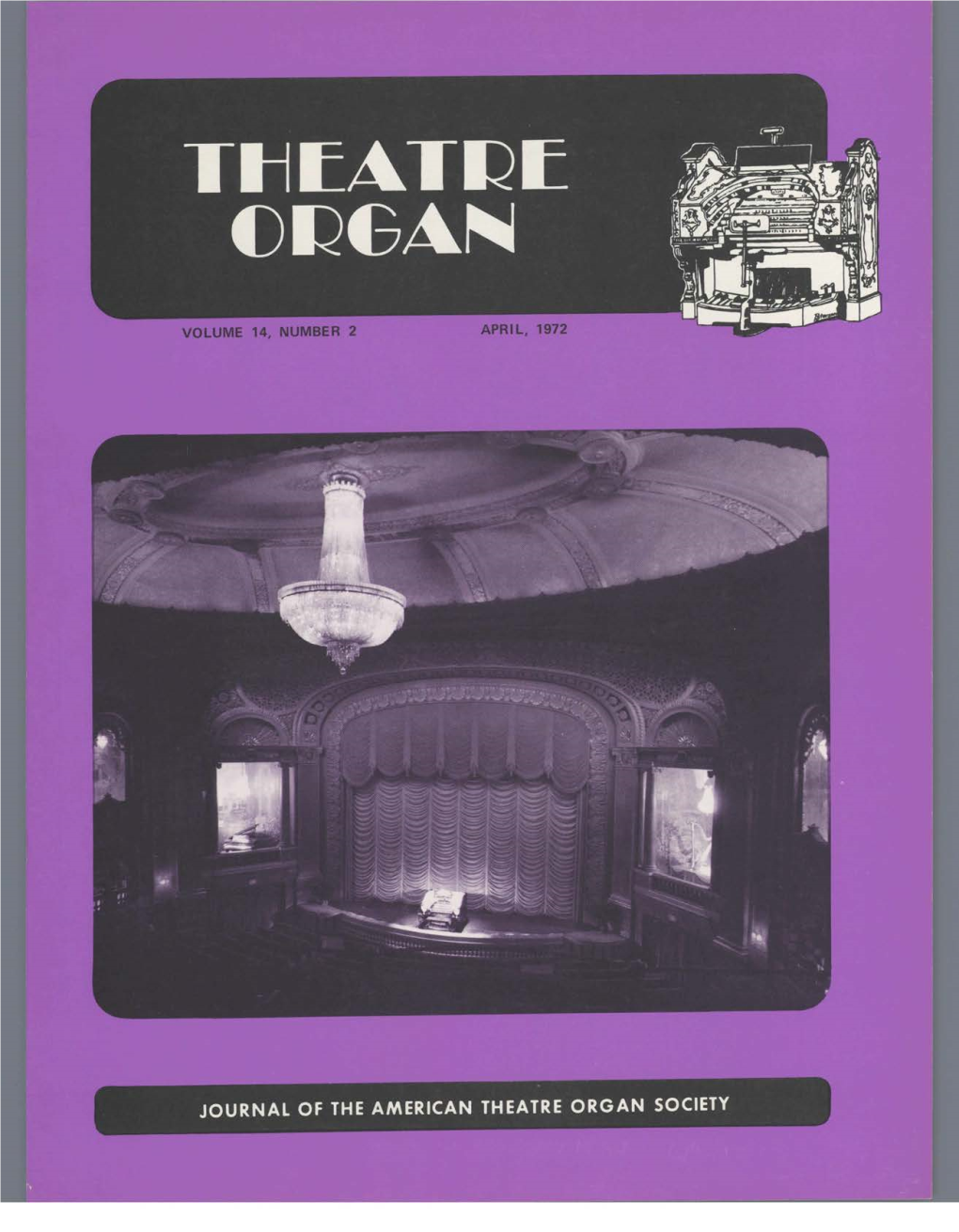 JOURNAL of the AMERICAN THEATRE ORGAN SOCIETY Orbir ID™E Ecrronic 1Yn~E1izer (?UJ Lj-~Eohjre0 1Piner Orgon Equoj