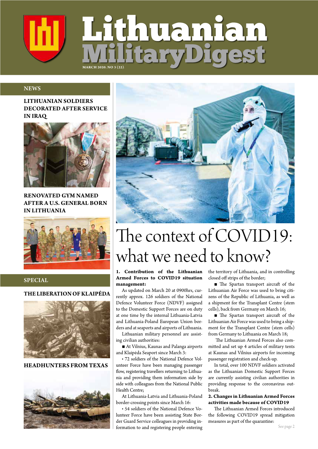 The Context of COVID19: What We Need to Know? 1