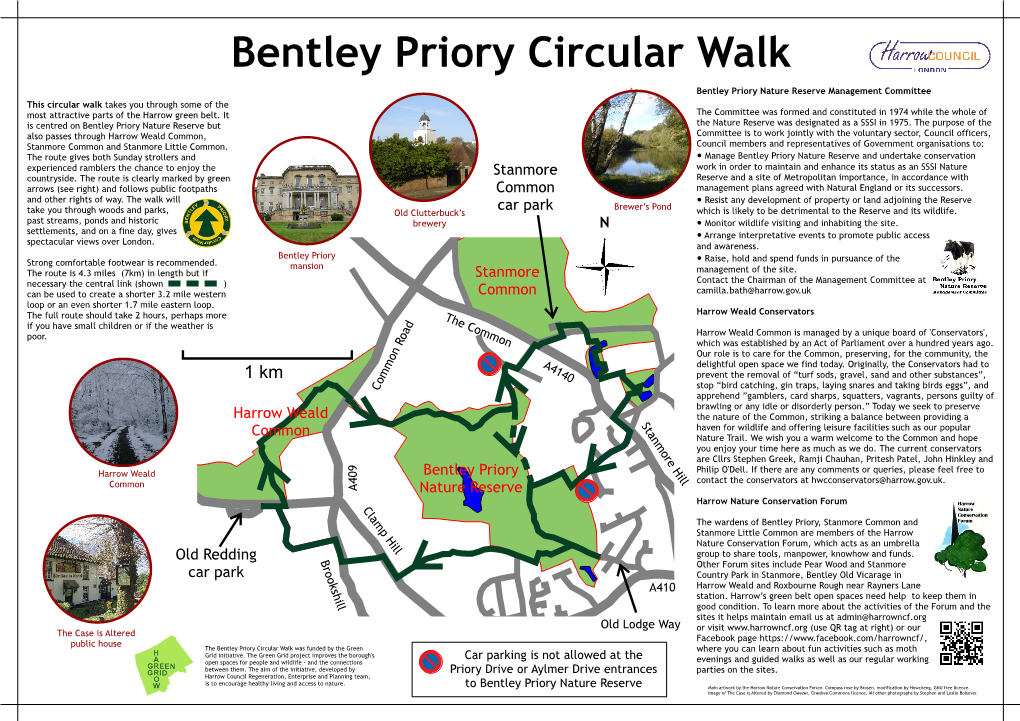 This Circular Walk Takes You Through Some of the Downsample to 600 DPI Most Attractive Parts of the Harrow Green Belt