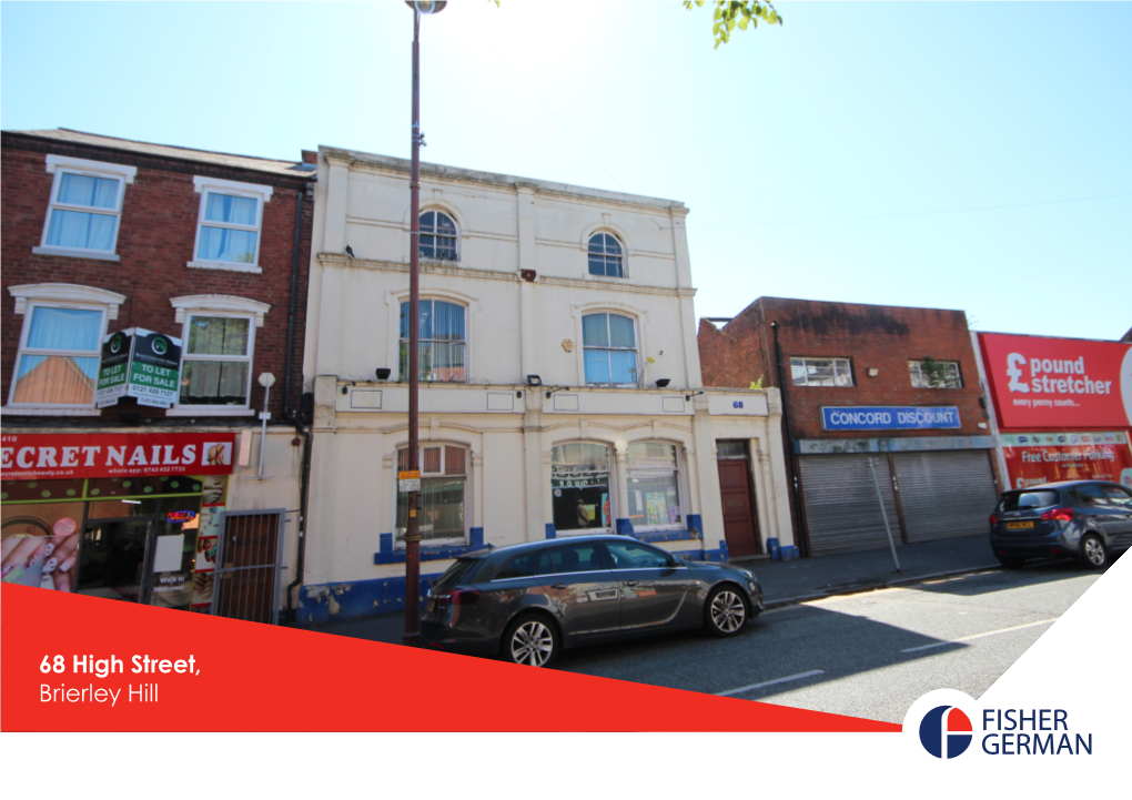 68 High Street, Brierley Hill for SALE – 68 High Street, Brierley Hill, DY5 3AW