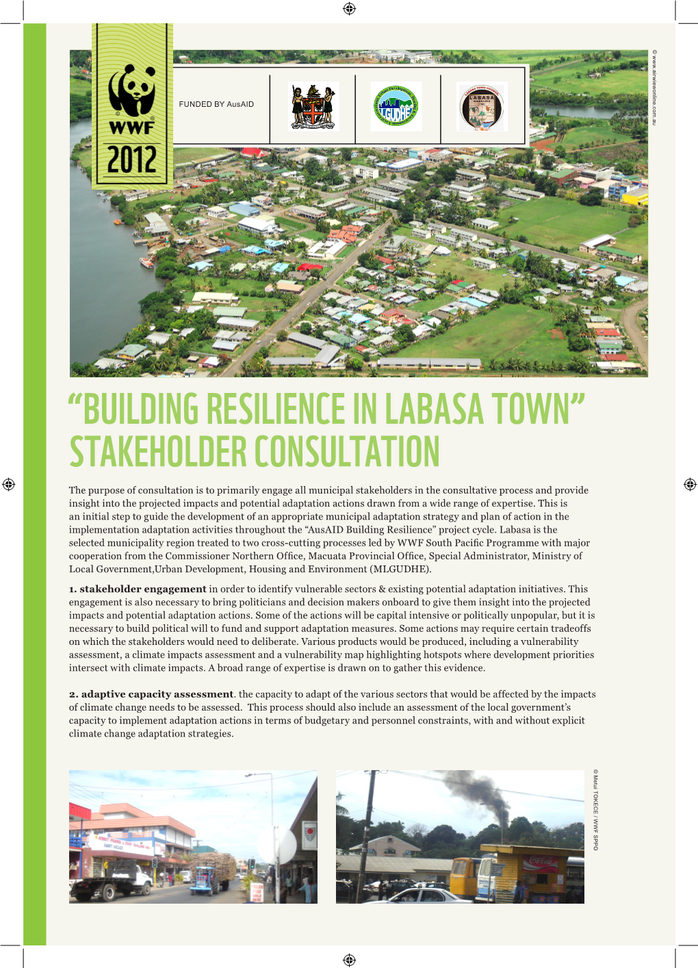 Building Resilience in Labasa Town” Stakeholder Consultation