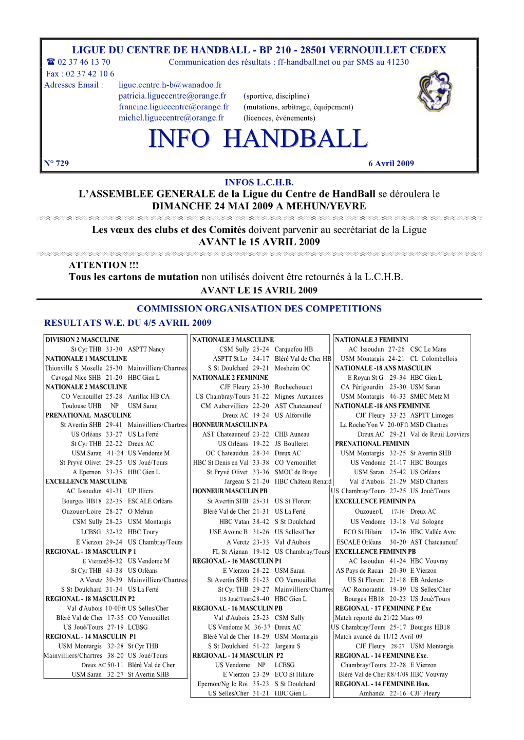 Info Handball