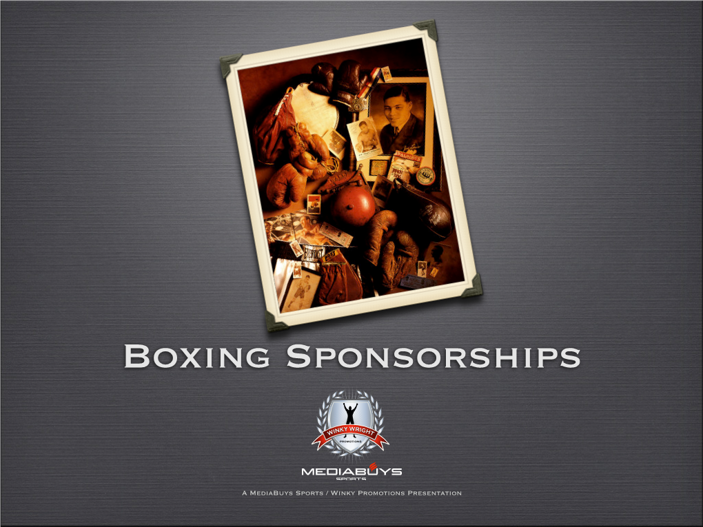 Boxing Sponsorships