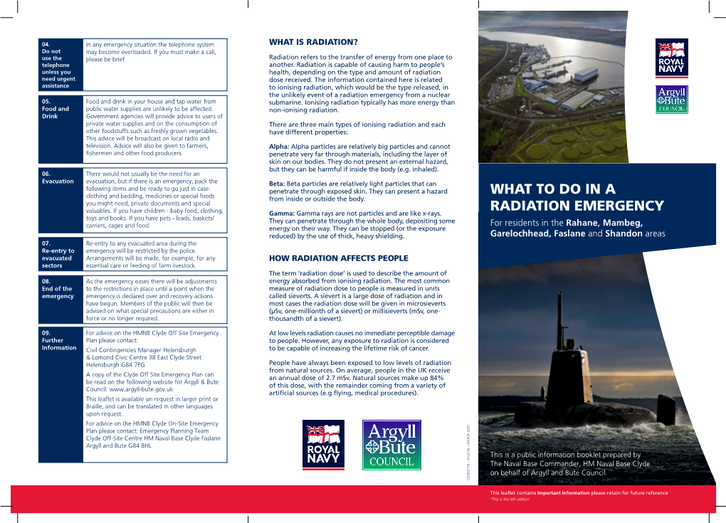 Faslane Leaflet