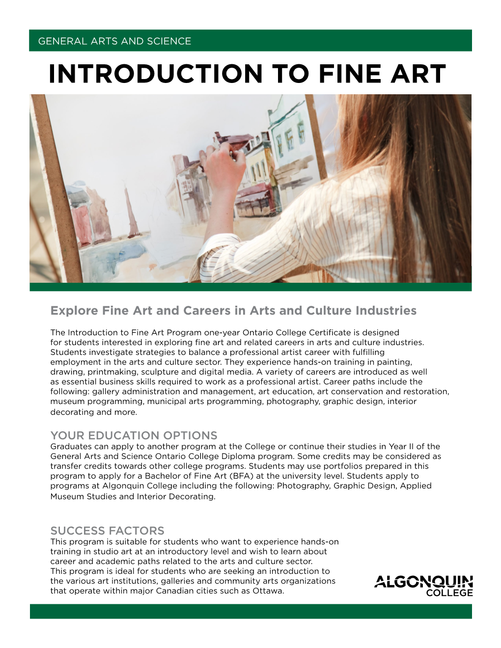 Introduction to Fine Art