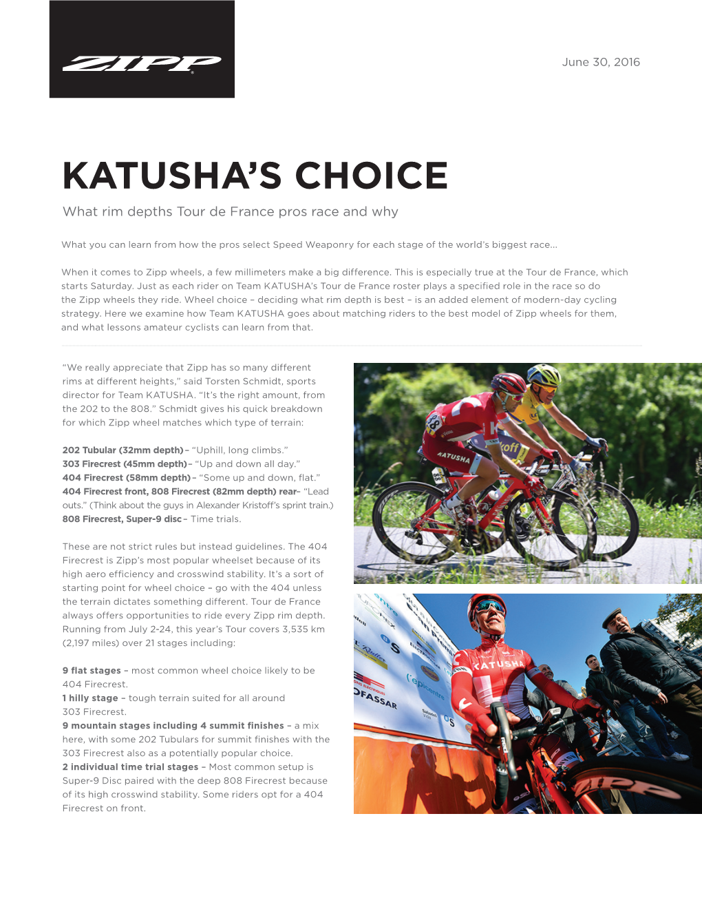 Katusha's Choice