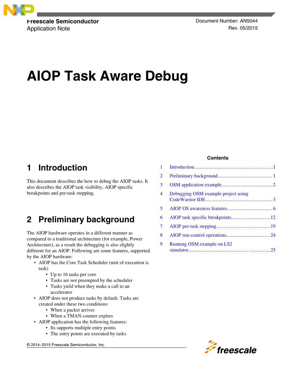 AIOP Task Aware Debug