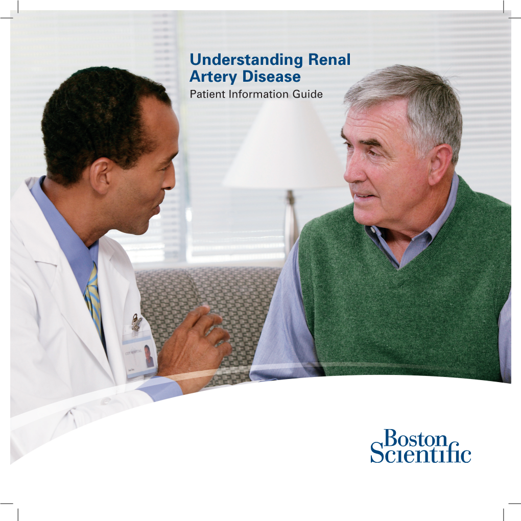 Understanding Renal Artery Disease Patient Information Guide