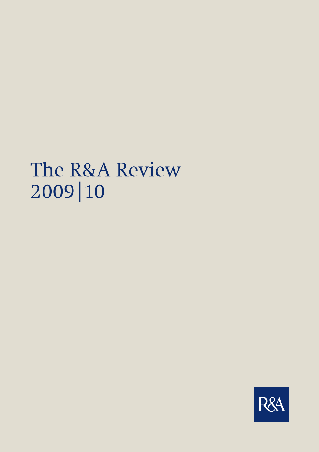 Annual Review 2009