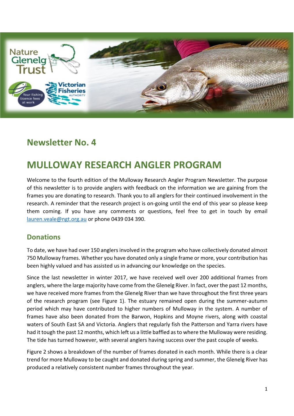 Mulloway Research Angler Program