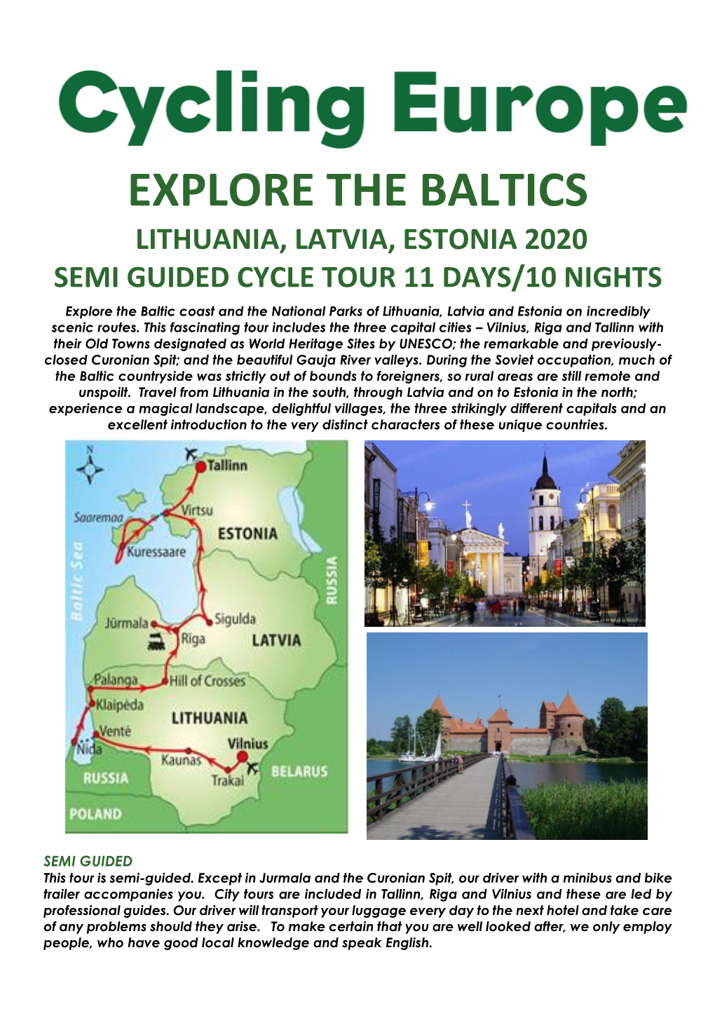 Explore the Baltics