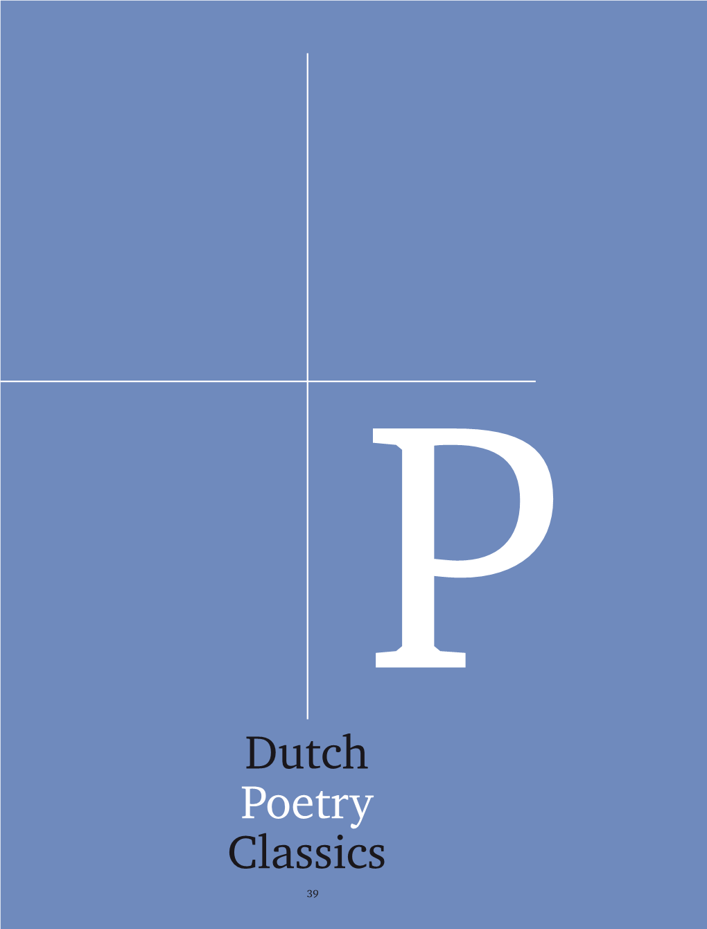 Dutch Poetry Classics