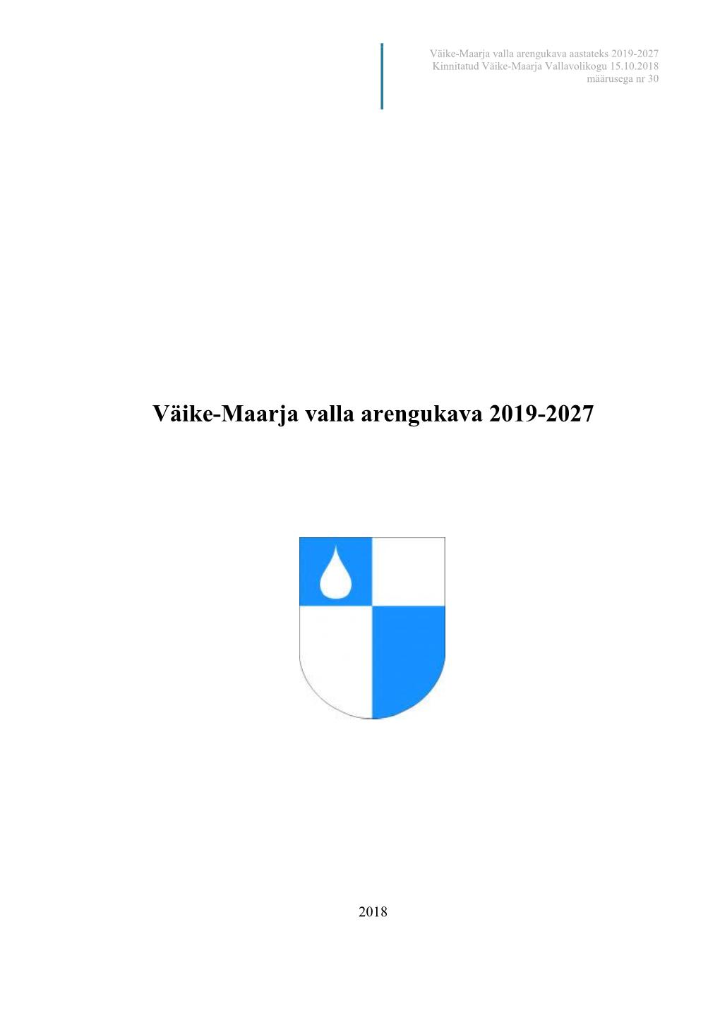 Väike-Maarja Valla Arengukava 2019-2027