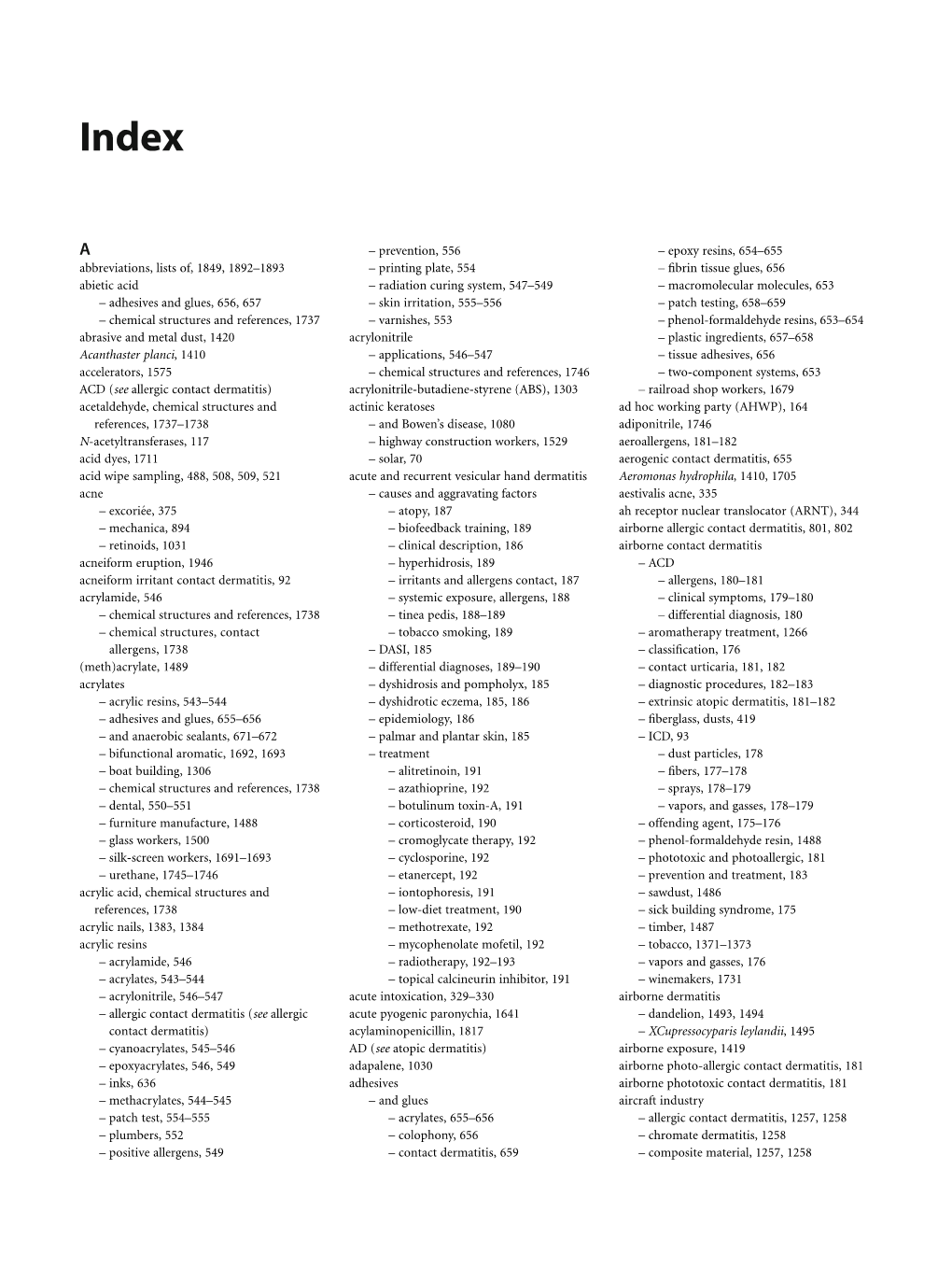 Chemical Structures and References