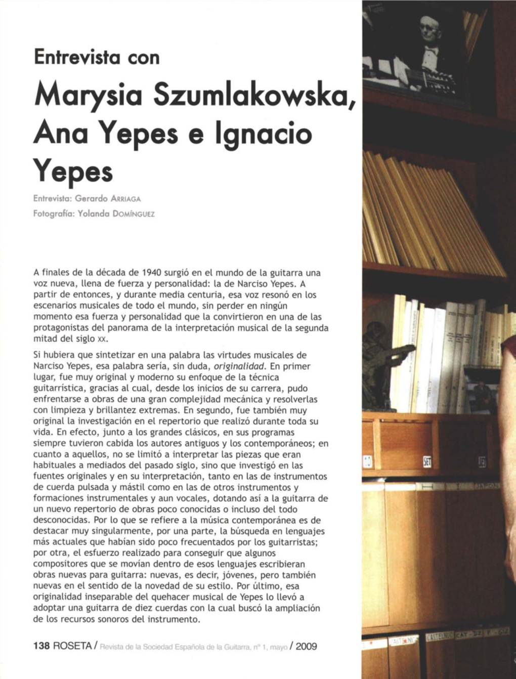 Marysia Szumlakowska Ana Yepes E Ignacio Yepes