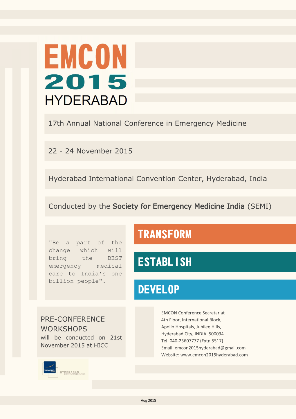 Conference Brochure Aug 2015