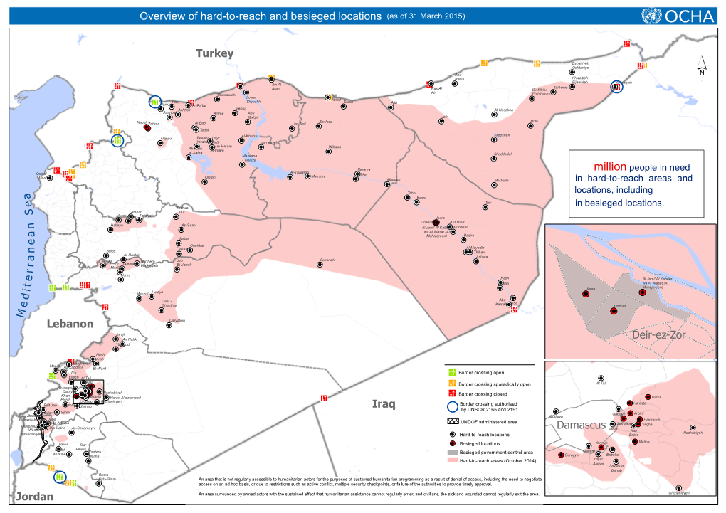 M E D Ite R R a N E a N S E a Turkey Iraq Jordan Lebanon Overview of Hard