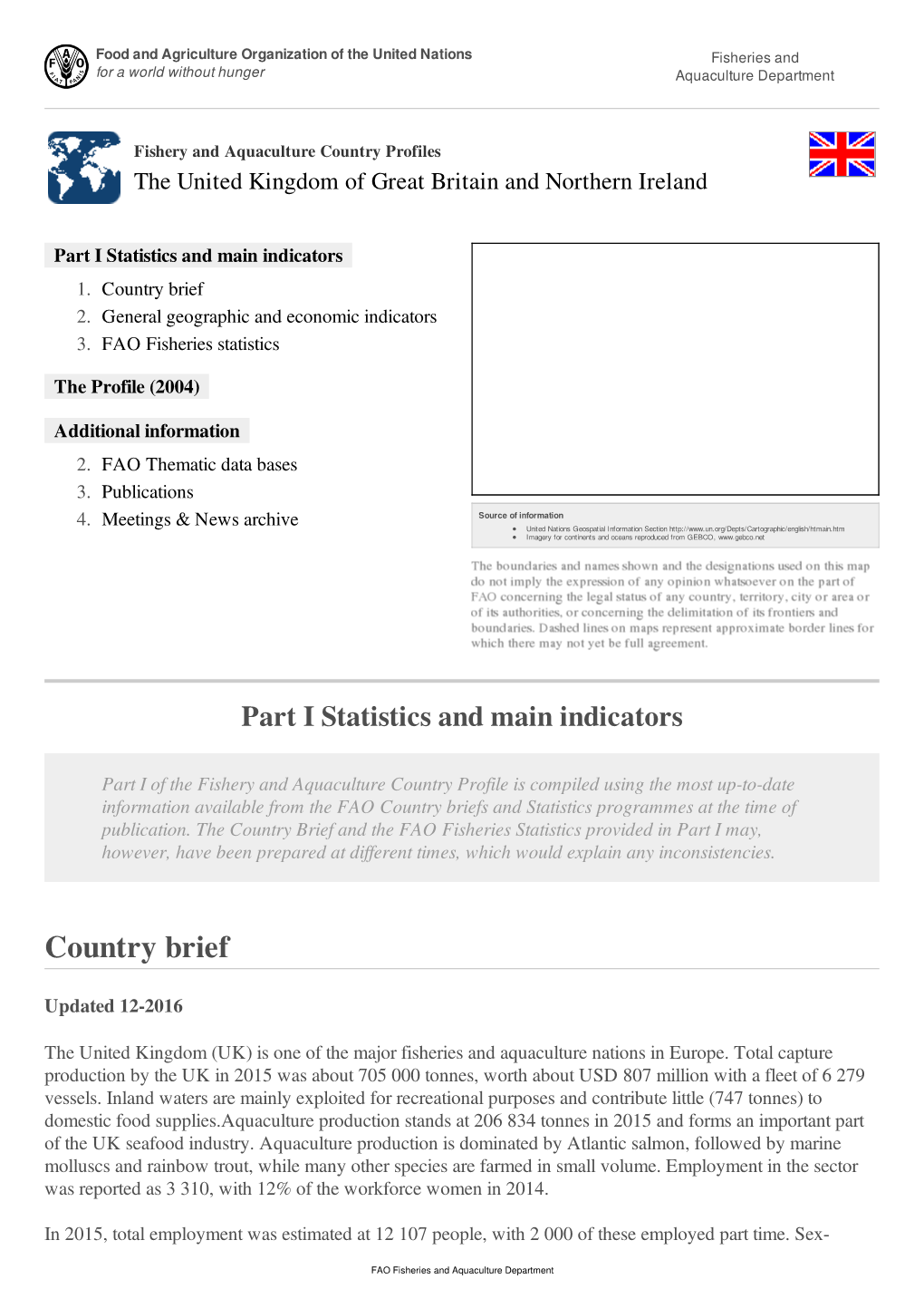 FAO Fisheries & Aquaculture